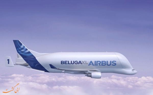 با نسل تازه هواپیماهای غول پیکر ایرباس آشنا شوید، هواپیمای belluga XL