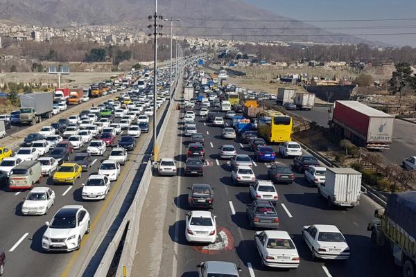 آخرین شرایط ترافیکی جاده های کشور ، ترافیک محورهای شمالی و آزاد راه تهران ، شمال چگونه است؟