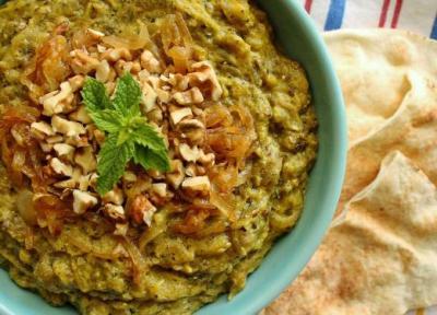 طرز تهیه کشک بادمجان و میرزا قاسمی خوشمزه و رستورانی